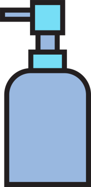 Sprey şişe simge tasarlamak