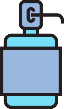 Sprey şişe simge tasarlamak