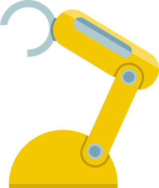 Endüstriyel Robot Kol Simgesi