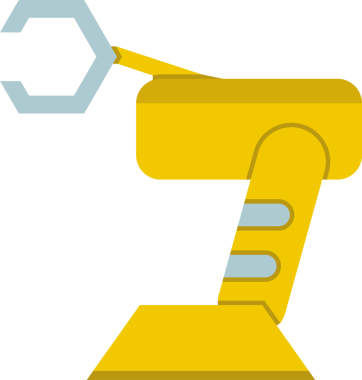 Endüstriyel Robot Kol Simgesi