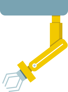 Endüstriyel Robot Kol Simgesi