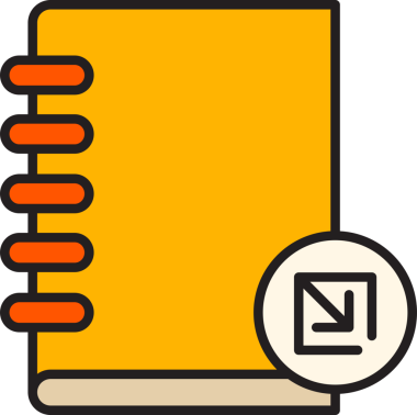 Not Defteri ve Bağlantı Simgesi