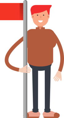 Çocuk karakter karikatür çizimi