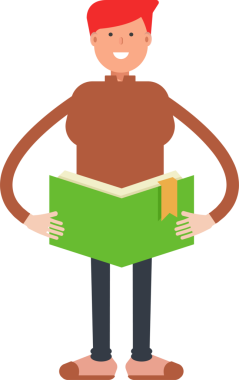 Çocuk karakter karikatür çizimi