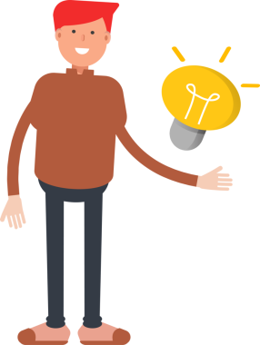 Çocuk karakter karikatür çizimi