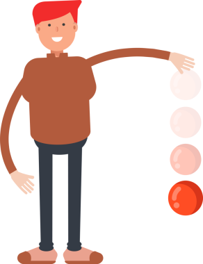 Çocuk karakter karikatür çizimi