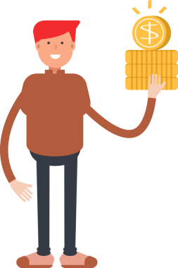 Çocuk karakter karikatür çizimi