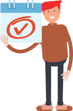 Çocuk karakter karikatür çizimi