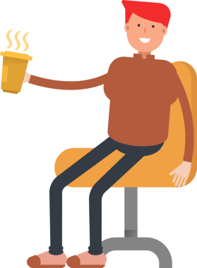 Çocuk karakter karikatür çizimi