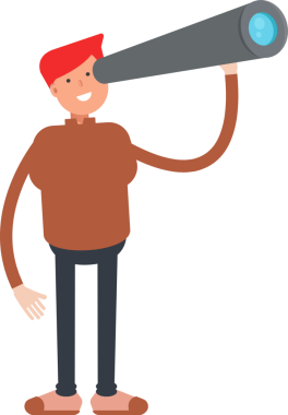 Çocuk karakter karikatür çizimi