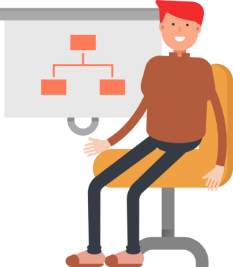 Çocuk karakter karikatür çizimi