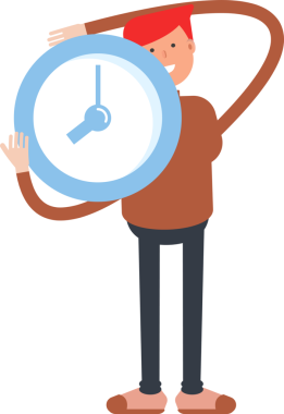 Çocuk karakter karikatür çizimi