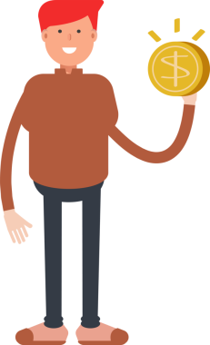 Çocuk karakter karikatür çizimi