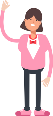 Kadın Karakteri Tek Elini Kaldırıyor