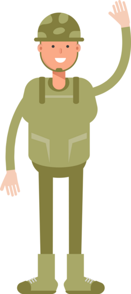 Asker Karakteri, El İllüstrasyonunu Kaldırıyor