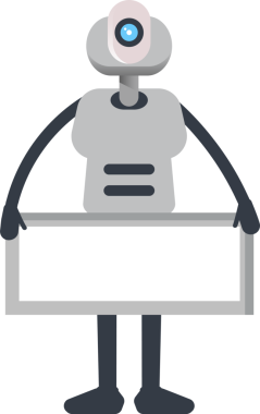 Robot Karakteri ve Boş İmza