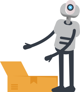 Robot Karakter Açma Kutusu