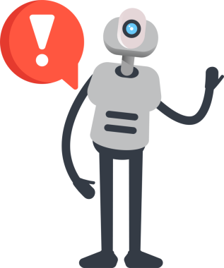 Robot Karakteri ve Hata İşareti