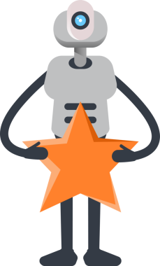 Robot Karakteri Tutma Yıldızı