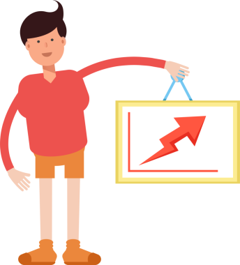 Erkek Öğrenci Karakteri Çizimi