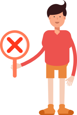 Erkek Öğrenci Karakteri Çizimi