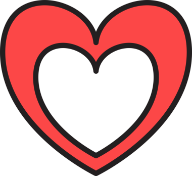 Kalp Simgesi İllüstrasyonu Clipart