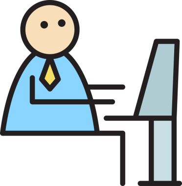 İşadamı Masaüstü Çubuğu Figürü üzerinde çalışıyor