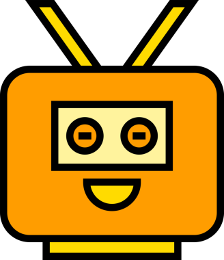 Komik Robot Baş Avatar