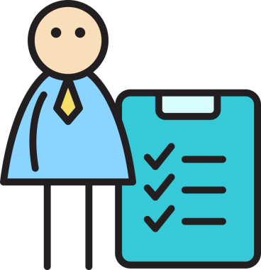 İşadamı ve Kontrol Listesi Çubuğu ŞekliName