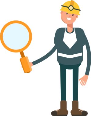 Madenci Karakteri Tutma Büyüteci