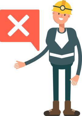 Madenci Karakteri ve Yanlış İşaret