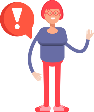 İnek Kız Karakteri Clipart