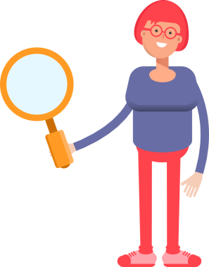 İnek Kız Karakteri Clipart