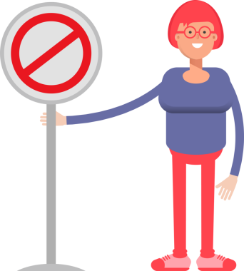 İnek Kız Karakteri Clipart