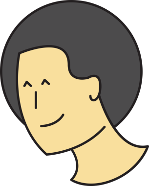 Erkek Yüzlü Avatar Clipart