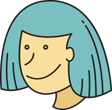 Kadın Yüzü Avatar Clipart