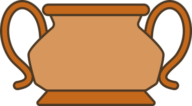 Porselen Vazo Simgesi İllüstrasyonu