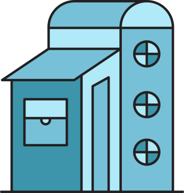 Ev Binası Simgesi Clipart