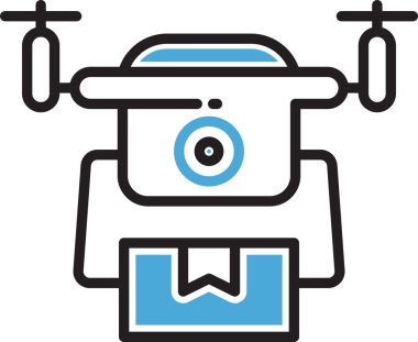 Drone Taşıma Simgesi Clipart