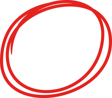 Kırmızı Mürekkep Çemberi Vurgulayıcı