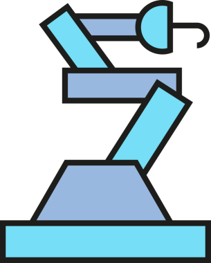 Robotik Kol Simgesi Üretiliyor