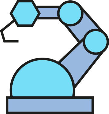 Robotik Kol Simgesi Üretiliyor