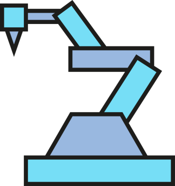 Robotik Kol Simgesi Üretiliyor