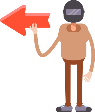 Miğfer Karakterli Adam Clipart