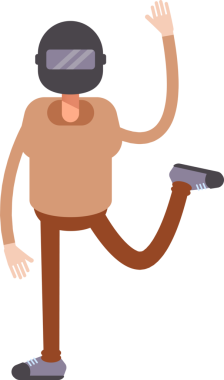 Miğfer Karakterli Adam Clipart