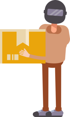 Miğfer Karakterli Adam Clipart