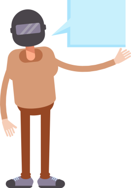 Miğfer Karakterli Adam Clipart