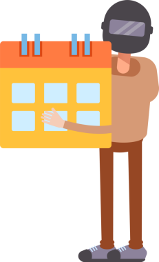 Miğfer Karakterli Adam Clipart