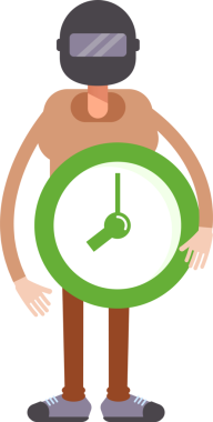 Miğfer Karakterli Adam Clipart