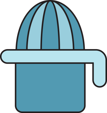 Citrus Sıkıştırıcı Simgesi Clipart